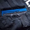 T4E S&W M&P9 M2.0 LE .43 CAL PAINTBALL TRAINING PISTOL BLUE SLIDE Lifestyle